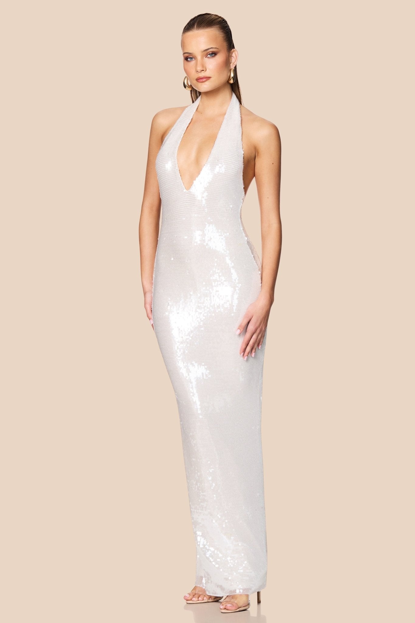 Nookie Siren Gown - White